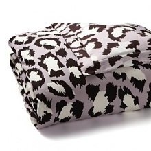 Spotted Cat, a modern take on a classic DVF animal print, brings vivid energy and sleek style to this DIANE von FURSTENBERG duvet cover. Spotted Cat, a modern take on a classic DVF animal print, brings vivid energy and sleek style to this DIANE von FURSTENBERG duvet cover.