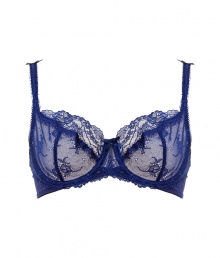 Lace-laden and ultra romantic, this bra from Elle MacPherson Intimates bring a sexy touch to any look - Underwire, three-quarter cups with lace overlay and bow, adjustable thin straps with bow, back hook and eye closure - Perfect under virtually any outfit Lace-laden and ultra romantic, this bra from Elle MacPherson Intimates bring a sexy touch to any look - Underwire, three-quarter cups with lace overlay and bow, adjustable thin straps with bow, back hook and eye closure - Perfect under virtually any outfit