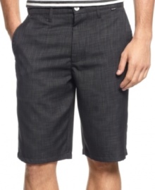 Whether you're roaming the seaside or city streets, these Hurley shorts will keep you comfortable and looking cool. Whether you're roaming the seaside or city streets, these Hurley shorts will keep you comfortable and looking cool.
