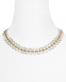 On the right side of classic, Lauren by Ralph Lauren's multi-tone collar is a bold choice layered over a crisp neckline or cocktail dress. On the right side of classic, Lauren by Ralph Lauren's multi-tone collar is a bold choice layered over a crisp neckline or cocktail dress.