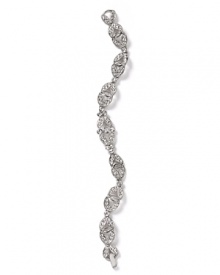 Finish your soiree-perfect look with this vintage-inspired pave bracelet from Carolee Lux. Finish your soiree-perfect look with this vintage-inspired pave bracelet from Carolee Lux.