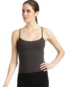 THE LOOKScoopneckSpaghetti strapsPullover styleTHE FITAbout 21 from shoulder to hemTHE MATERIAL83% viscose/17% polyesterCARE & ORIGINHand wash or dry cleanMade in ItalyModel shown is 5'10½ (179cm) wearing US size 2. THE LOOKScoopneckSpaghetti strapsPullover styleTHE FITAbout 21 from shoulder to hemTHE MATERIAL83% viscose/17% polyesterCARE & ORIGINHand wash or dry cleanMade in ItalyModel shown is 5'10½ (179cm) wearing US size 2.
