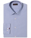 Simplify your style. With an easy elegance, this Ben Sherman dress shirt is always the right pick.