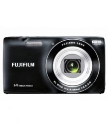 Capture the world in all of its vivid wonder with this camera from Fuji. Capture the world in all of its vivid wonder with this camera from Fuji.