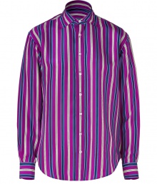 Take the menswear trend to your contemporary cocktails wardrobe with Ralph Lauren Blacks exquisitely chic silk button-down - Cutaway collar, long sleeves, buttoned cuffs, button-down front, shirttail hemline - Classic fit - Wear with a tailored blazer, trousers and sky-high heels Take the menswear trend to your contemporary cocktails wardrobe with Ralph Lauren Blacks exquisitely chic silk button-down - Cutaway collar, long sleeves, buttoned cuffs, button-down front, shirttail hemline - Classic fit - Wear with a tailored blazer, trousers and sky-high heels