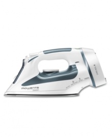 Get im(pressed)! With you in mind, this powerful iron combines a thumb rest, comfort handle and retractable cord for an unbelievable ease that makes pressing and steaming a pleasure. Choose from multiple steam settings and experience the incredibly smooth glide of the stainless steel soleplate, which conquers tricky corners, creases and other snags that won't hold you up anymore! 1-year limited warranty. Model DW2090. Qualifies for Rebate Get im(pressed)! With you in mind, this powerful iron combines a thumb rest, comfort handle and retractable cord for an unbelievable ease that makes pressing and steaming a pleasure. Choose from multiple steam settings and experience the incredibly smooth glide of the stainless steel soleplate, which conquers tricky corners, creases and other snags that won't hold you up anymore! 1-year limited warranty. Model DW2090. Qualifies for Rebate