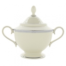 Classic platinum banded china proves to withstand the tests of time. This fashionable pattern has become a well established premier choice for formal settings. Classic platinum banded china proves to withstand the tests of time. This fashionable pattern has become a well established premier choice for formal settings.