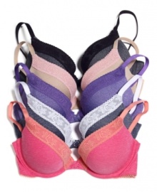 The lift you need in the lacy style you want. Maidenform's Custom Lift Colorburst Heather Lace bra features lace trim and fully-adjustable straps. Style #9631 The lift you need in the lacy style you want. Maidenform's Custom Lift Colorburst Heather Lace bra features lace trim and fully-adjustable straps. Style #9631