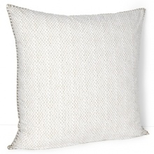 Inspired by old Indian latticework screens, this bedding collection from JR by John Robshaw features a soothing pattern of tiny dots in a soft, natural clay with hand-stitched trim. Inspired by old Indian latticework screens, this bedding collection from JR by John Robshaw features a soothing pattern of tiny dots in a soft, natural clay with hand-stitched trim.
