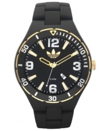 Soak in the golden rays and technical mastery of this XL Cambridge collection watch from adidas. Soak in the golden rays and technical mastery of this XL Cambridge collection watch from adidas.