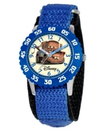 Help your kids stay on time with this fun Time Teacher watch from Disney. Featuring Tow Mater from the Cars movies, the hour and minute hands are clearly labeled for easy reading.