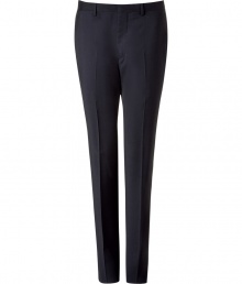 Sleek and sophisticated, these classic pants from PS by Paul Smith effortlessly transition from the office to evening - Flat front, belt loops, off-seam pockets, back welt pockets with buttons, straight leg with creases, slim fit - Style with a matching blazer or a cashmere pullover and a leather jacket Sleek and sophisticated, these classic pants from PS by Paul Smith effortlessly transition from the office to evening - Flat front, belt loops, off-seam pockets, back welt pockets with buttons, straight leg with creases, slim fit - Style with a matching blazer or a cashmere pullover and a leather jacket