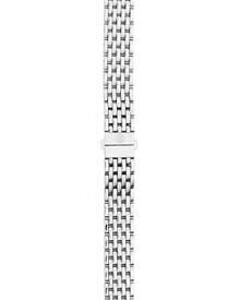 Michele Deco Mini stainless steel watch strap gives your favorite timepiece a new look. Interchangeable with any Michele watch head from the Deco Mini Collection. Michele Deco Mini stainless steel watch strap gives your favorite timepiece a new look. Interchangeable with any Michele watch head from the Deco Mini Collection.