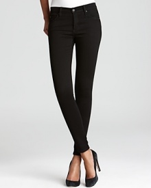 Streamlined and sleek, these James Jeans skinny jeans put a sophisticated spin on classic denim. Streamlined and sleek, these James Jeans skinny jeans put a sophisticated spin on classic denim.