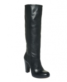 INC International Concepts' Aria tall dress boots make sleek and sexy look so easy. INC International Concepts' Aria tall dress boots make sleek and sexy look so easy.
