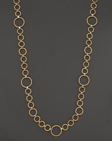 A modern two-tone link necklace from Charriol. A modern two-tone link necklace from Charriol.