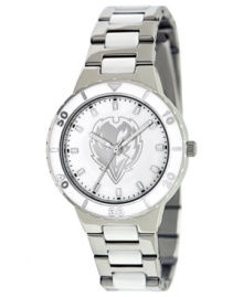 Root for your team 24/7 with this sporty watch from Game Time. Features a Baltimore Ravens logo at the dial. Root for your team 24/7 with this sporty watch from Game Time. Features a Baltimore Ravens logo at the dial.