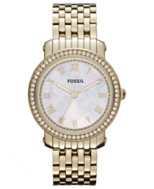 A drop dead gorgeous timepiece from Fossil's Emma collection. A drop dead gorgeous timepiece from Fossil's Emma collection.