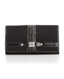 Carry your currency and cards in this sleek design by Giani Bernini. Whether traveling near or far, this ultra functional wallet will keep you organized. Carry your currency and cards in this sleek design by Giani Bernini. Whether traveling near or far, this ultra functional wallet will keep you organized.