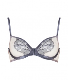 Dainty and enticing, this lace-laden La Perla bra will add a sexy kick to any look - Underwire, soft cups, satin trim, adjustable straps, back hook and eye closures - Perfect under evening ensembles or pared with matching panties for stylish lounging Dainty and enticing, this lace-laden La Perla bra will add a sexy kick to any look - Underwire, soft cups, satin trim, adjustable straps, back hook and eye closures - Perfect under evening ensembles or pared with matching panties for stylish lounging
