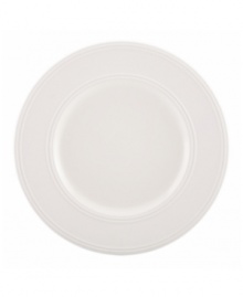 Elegance comes easy with these dinner plates from kate spade new york's Fair Harbor white dinnerware. Durable stoneware in a milky white hue is half glazed, half matte and totally timeless. Elegance comes easy with these dinner plates from kate spade new york's Fair Harbor white dinnerware. Durable stoneware in a milky white hue is half glazed, half matte and totally timeless.