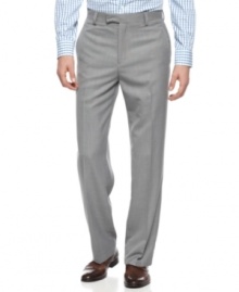 Lightweight and super comfortable, these tonal herringbone pants from Kenneth Cole Reaction make a great addition to your workweek wardrobe. Lightweight and super comfortable, these tonal herringbone pants from Kenneth Cole Reaction make a great addition to your workweek wardrobe.