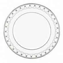 Elegant and traditional, this fine china, featuring graceful platinum scalloping, calls to mind the perfectly iced wedding cake. Elegant and traditional, this fine china, featuring graceful platinum scalloping, calls to mind the perfectly iced wedding cake.