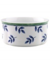 Get country charm and quality craftsmanship out of the Switch 3 soup or cereal bowl, featuring bright white porcelain to complement the fun and incredibly versatile Villeroy & Boch dinnerware collection.