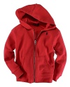 An essential casual piece is rendered in soft, comfy fleece with a signature embroidered pony at the chest.
