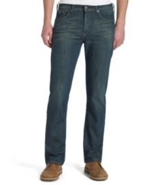 Lose a few inches. These slim-fit jeans from Levi's set your style on the straight and narrow. Lose a few inches. These slim-fit jeans from Levi's set your style on the straight and narrow.