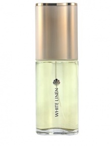 An American classic from the first moment, White Linen continues in popularity all around the world. With the crispness of clean sheets on a summer day, and the coolness of white flowers and fresh greenery. Bulgarian Rose, Violet and Orris blossoms lend a kind of natural elegance that transcends the seasons. Wonderful any time of year. Fragrance Type: Floral/Fresh. Top Notes: Bulgarian Rose, Jasmine, Muguet. Middle Notes: Violet, Orris.Base Notes: Vetiver, Moss. 3 oz. An American classic from the first moment, White Linen continues in popularity all around the world. With the crispness of clean sheets on a summer day, and the coolness of white flowers and fresh greenery. Bulgarian Rose, Violet and Orris blossoms lend a kind of natural elegance that transcends the seasons. Wonderful any time of year. Fragrance Type: Floral/Fresh. Top Notes: Bulgarian Rose, Jasmine, Muguet. Middle Notes: Violet, Orris.Base Notes: Vetiver, Moss. 3 oz.