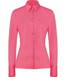 Your workweek style just got more chic with this pink-hued flattering button down from Hugo - Spread collar, front button placket, long sleeves with barrel cuffs, slim tailored fit - Wear with sleek trousers, jeans, or cropped pants Your workweek style just got more chic with this pink-hued flattering button down from Hugo - Spread collar, front button placket, long sleeves with barrel cuffs, slim tailored fit - Wear with sleek trousers, jeans, or cropped pants