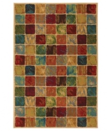Like the tiles of a vibrant mosaic, this area rug from Karastan adds visual texture and sumptuous style to any space. Woven from lush nylon that delivers softness underfoot and superb resistance to everyday wear. Like the tiles of a vibrant mosaic, this area rug from Karastan adds visual texture and sumptuous style to any space. Woven from lush nylon that delivers softness underfoot and superb resistance to everyday wear.