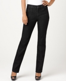 The Hayden from Not Your Daughter's Jeans now comes in an extra-flattering black wash. The renowned shaping features give you control where you want it most! The Hayden from Not Your Daughter's Jeans now comes in an extra-flattering black wash. The renowned shaping features give you control where you want it most!