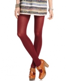 A must-have layering piece, these Free People tights inject your outfit with a dose of color while keeping you warm! A must-have layering piece, these Free People tights inject your outfit with a dose of color while keeping you warm!
