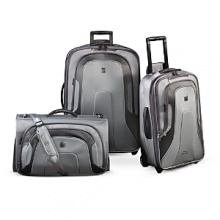 From the T-Tech Presidio Collection comes this extra-large case for long-distance travel or when two are traveling together. Made from Tumi's exclusive, durable X-Tech fabric, this case expands for 2 for even more space when you need it, and offers a removable garment sleeve. Additional features include interior and exterior accessories pockets. Add-A-Bag strap, telescoping handle, smooth-rolling wheels, removable garment sleeve. From the T-Tech Presidio Collection comes this extra-large case for long-distance travel or when two are traveling together. Made from Tumi's exclusive, durable X-Tech fabric, this case expands for 2 for even more space when you need it, and offers a removable garment sleeve. Additional features include interior and exterior accessories pockets. Add-A-Bag strap, telescoping handle, smooth-rolling wheels, removable garment sleeve.
