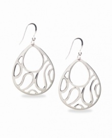 A perfect pattern. This pretty pair by Style&co. features an intricate openwork design in silver tone mixed metal. Approximate drop: 2 inches. A perfect pattern. This pretty pair by Style&co. features an intricate openwork design in silver tone mixed metal. Approximate drop: 2 inches.