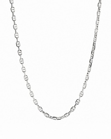 Personalize this shining sterling silver necklace from PANDORA with your favorite charms. Personalize this shining sterling silver necklace from PANDORA with your favorite charms.