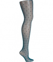 Decorated with darling dots, Fogals sheer stockings set a sweet foundation for countless looks - Sheer, allover dot and fine crisscross rhomb pattern, comfortable stretch waistband, cotton gusset, invisible heel and toe - Perfect for wearing with modern-vintage dresses Decorated with darling dots, Fogals sheer stockings set a sweet foundation for countless looks - Sheer, allover dot and fine crisscross rhomb pattern, comfortable stretch waistband, cotton gusset, invisible heel and toe - Perfect for wearing with modern-vintage dresses
