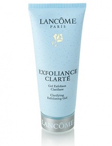 Clarifying Exfoliating Gel. For normal/combination skin...formulated with pineapple and papaya extracts and fine grains to remove dulling impurities. Leaves skin smooth, balanced, clean and radiant. 3.38 oz. Clarifying Exfoliating Gel. For normal/combination skin...formulated with pineapple and papaya extracts and fine grains to remove dulling impurities. Leaves skin smooth, balanced, clean and radiant. 3.38 oz.