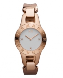 Fashion worth flaunting: a watch by AX Armani Exchange. Fashion worth flaunting: a watch by AX Armani Exchange.