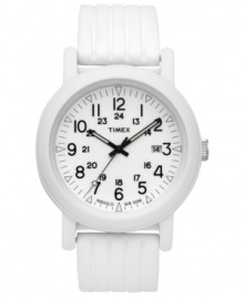 A watch design from Timex's Originals collection as pure as the driven snow. A watch design from Timex's Originals collection as pure as the driven snow.