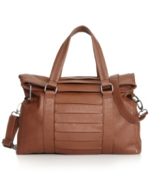Achieve the perfect office-chic look with the Regina Tote from BCBGeneration. Carry it by the handles or throw it on as a crossbody for an easy way to carry your working girl necessities. Achieve the perfect office-chic look with the Regina Tote from BCBGeneration. Carry it by the handles or throw it on as a crossbody for an easy way to carry your working girl necessities.