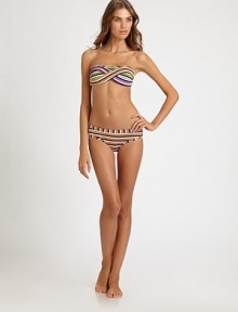 EXCLUSIVELY AT SAKS.COM. A Brazilian take on a classic brief silhouette, this swim style features horizontal stripes with contrasting striped trim. Contrasting trimFully lined88% polyamide/12% elastaneHand washImported Please note: Bikini top sold separately. EXCLUSIVELY AT SAKS.COM. A Brazilian take on a classic brief silhouette, this swim style features horizontal stripes with contrasting striped trim. Contrasting trimFully lined88% polyamide/12% elastaneHand washImported Please note: Bikini top sold separately.