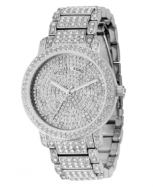 Outshine the rest with this glamorous watch by Michael Kors. Outshine the rest with this glamorous watch by Michael Kors.