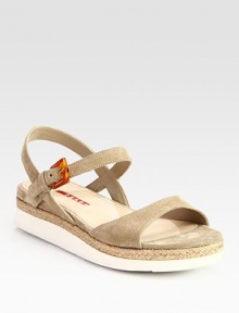 Suede style with a micro-foam sole and espadrille detail. Hemp and suede wedge with micro-foam insert, 1 (25mm)Hemp and suede platform with micro-foam insert, ½ (15mm)Compares to a ½ heel (15mm)Suede upperLeather liningRubber solePadded insoleImportedOUR FIT MODEL RECOMMENDS ordering true size. Suede style with a micro-foam sole and espadrille detail. Hemp and suede wedge with micro-foam insert, 1 (25mm)Hemp and suede platform with micro-foam insert, ½ (15mm)Compares to a ½ heel (15mm)Suede upperLeather liningRubber solePadded insoleImportedOUR FIT MODEL RECOMMENDS ordering true size.