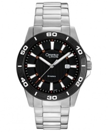 Designed for the active man, this Caravelle by Bulova watch keeps pace with reliable precision.
