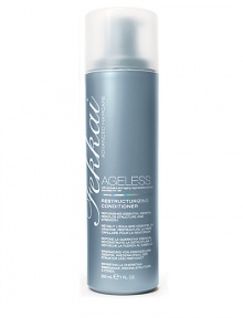 Ageless Restructurizing Conditioner. Replenishing natural keratin to rebuild hair's core structure and strength. Delivers intensive hydration and shields hair from damage caused by blow dryers, heat styling tools and other mechanical age-accelerators. 6.7 oz. 