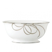 The new Belle Boulevard collection from Kate Spade reflects the classic elegance that is identifiably Kate Spade. The platinum banded, white-body, fine bone china pattern features a series of looping platinum bows that create a layered effect when the place settings are stacked. The new Belle Boulevard collection from Kate Spade reflects the classic elegance that is identifiably Kate Spade. The platinum banded, white-body, fine bone china pattern features a series of looping platinum bows that create a layered effect when the place settings are stacked.