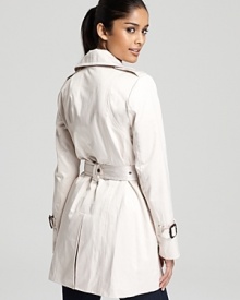Bring a classic finish to your everyday looks with this perennial trench from Marc New York. Bring a classic finish to your everyday looks with this perennial trench from Marc New York.